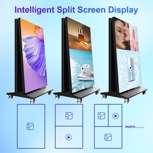 360spb lpd640c (P2) ráp LED thắp sáng dấu hiệu LED Poster khung Trọng lượng nhẹ có thể gập lại hiển thị đứng - Product Image 3