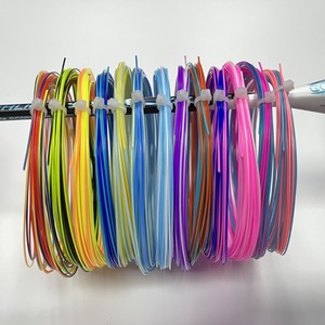 Color Badminton <strong>String</strong> Four-color Racket <strong>String</strong> Individual Cable Rainbow Line Two Color Thread Badminton Racket Wire - Product Image 1