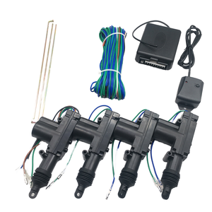 ระบบล็อคควบคุมภายในรถ, อุปกรณ์เสริมระบบล็อคแบบแมนนวลเปิดและปิด Function12V รถตู้มาพร้อมกับล็อคไฟฟ้า4ตัว - Product Image 2
