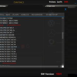 2024 Última versión del software DaVinci Deluxe Edition relacionado con el moderno sistema anticontaminación DTC DPF EGR SCR TVA MAF - Product Image 2