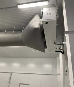 Gıda üretimi için hızlı kurşun zamanı alev geciktirici kumaş havalandırma kanalı sistemi kumaş hava kanalı - Product Image 3