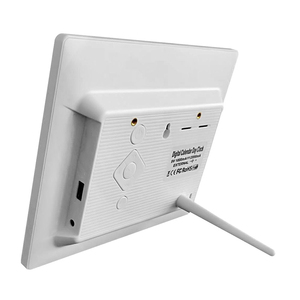 Neueste desktop und wand montieren 8 zoll WIFI wetter station für digitale kalender foto video <span class=keywords><strong>display</strong></span>