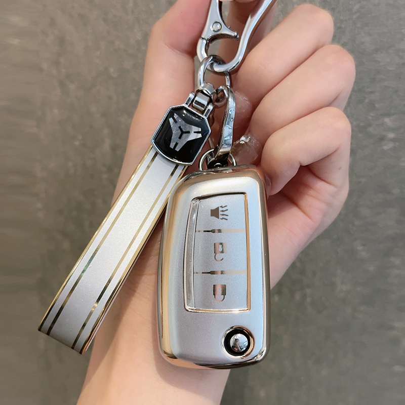 3B Button Gray+Key Chain