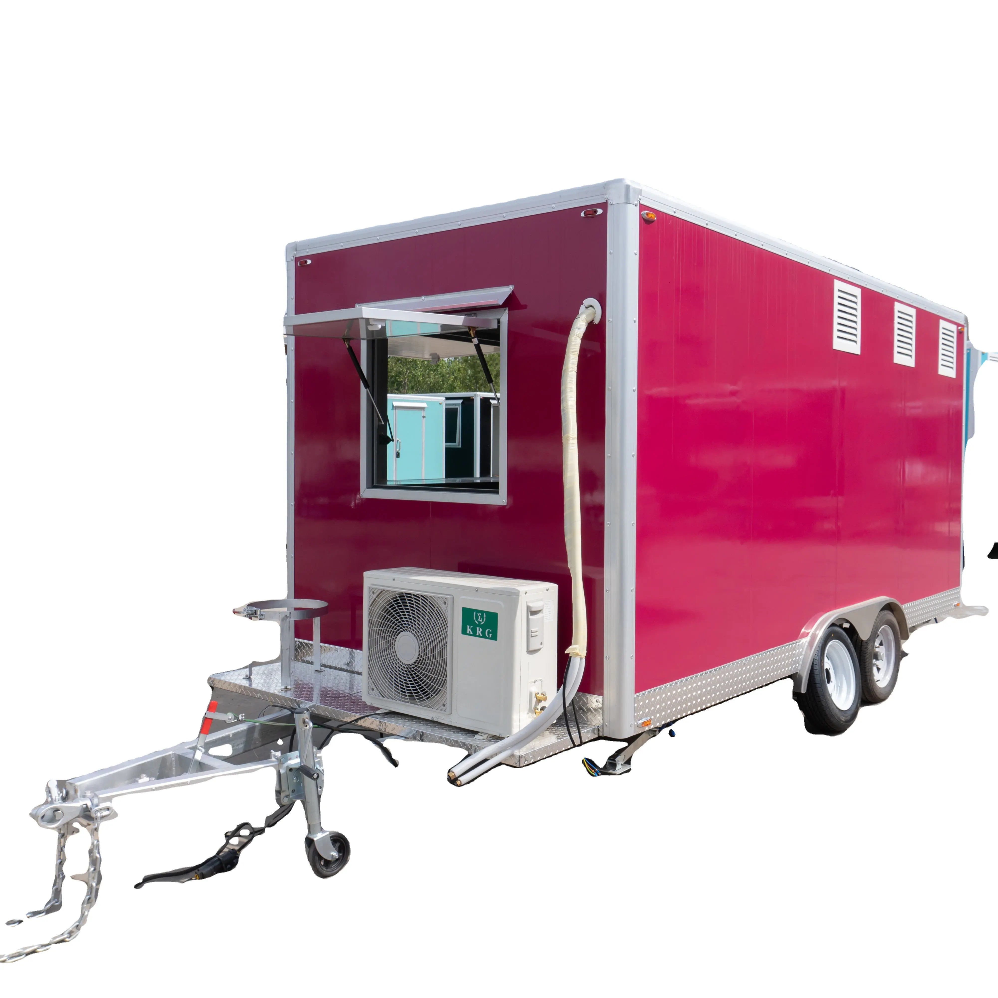 12ft Fully catering Food Truck hot dog USA Customized Food Trailer With Full restaurant Kitchen Mobile food car