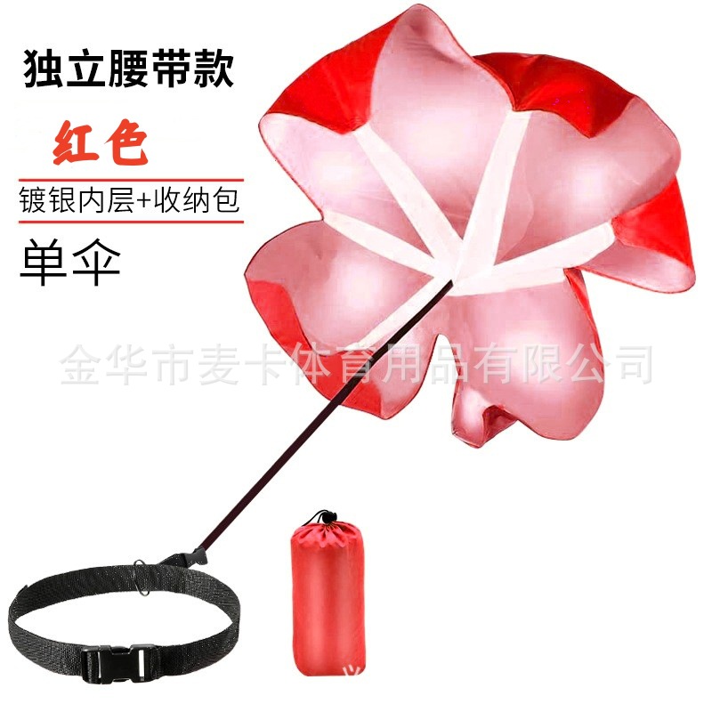 Ceinture indépendante unicolore en rouge