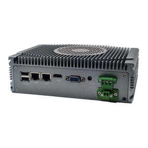 Mini mikro fansız All-in-One endüstriyel masaüstü adet 16GB RAM Intel Core I3 I5 çift ağ seri gömülü Mini pc - Product Image 4
