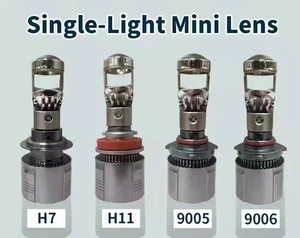 GICOO otomatik ışık projektör lens IP67 su geçirmez süper beyaz H4 H7 H11 9005 araba led far ampulü evrensel araba için - Product Image 6