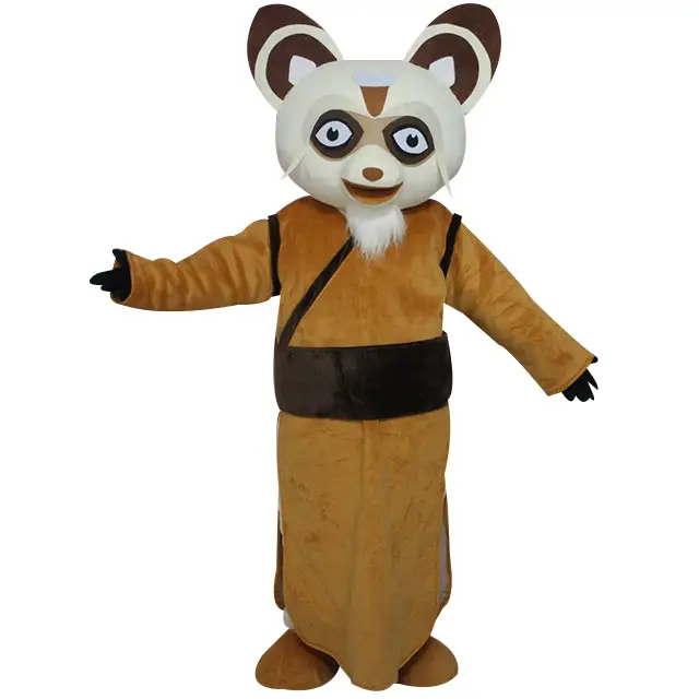 EVA Shifu mascota disfraz adulto personalizado maestro mapache de dibujos animados traje de Kung Fu Panda vestido de cosplay