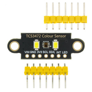 TCS34725 düşük güç IR engelleme filtresi RGB işık renk sensörü tanıma Diy kiti elektronik PCB kartı Arduino için programlanabilir