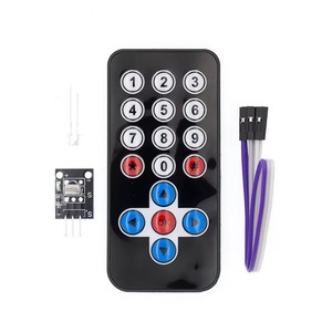 Kit modulo telecomando Wireless a infrarossi IR Kit DIY HX1838 per Ras berry Pi - Product Image 1