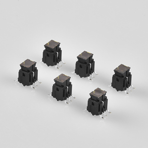 Runde mit LED 6 pin momentary OFF-MOM SPST PCB push button tact schalter - Product Image 4