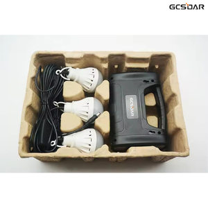 Mini Sistema Solar portátil de fácil operación GCSOAR con radio música funcional y control remoto - Product Image 3