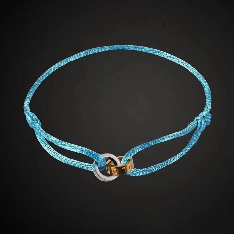 Gold + Steel (Blue rope)