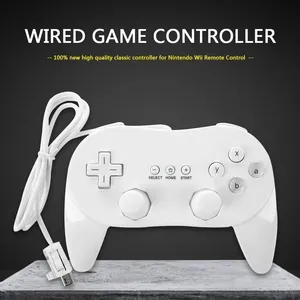 Nintendo Wii için kontrol/U WiiU 2 denetleyici uzaktan aksesuarları Gamepad oyun kiti oyun Mando komut oyunu Pad Joystick kablolu - Product Image 4