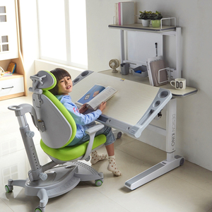 <strong>Best</strong> Selling Ergonomic Children Learning Desk Height Adjustable Luxury Wood Modern <strong>Kids</strong> Study <strong>Tables</strong> and Chairs with Bookshelf - Product Image 3