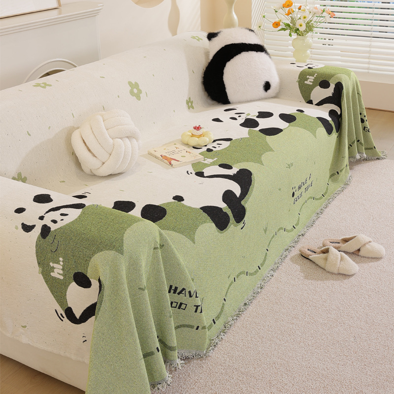 A panda family
