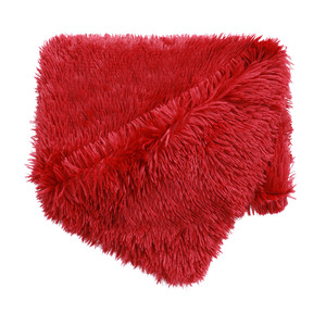 Hot Selling Long <strong>Plush</strong> Pet Throw Blanket Soft <strong>Extra</strong> Warm Cat Dog Sleep Mat with Solid Pattern - Product Image 4