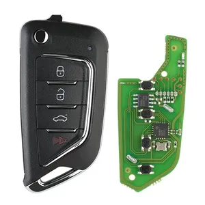 XHORSE XKCD02EN Draht Universal VVDI Remote Autos chl üssel Auto Zubehör 4 Taste Kein Chip Für Mini Tool Max Programmierer 5 teile/los