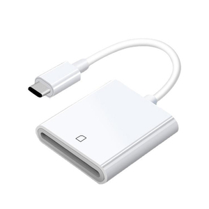 USB C 2-in-1 USB kart okuyucu adaptör dönüştürücü C mikro tek Port iPhone iPad mikro SD kart kamera okuyucu adaptörü için Apple - Product Image 3