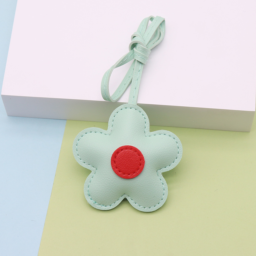 Single bond flower-mint green