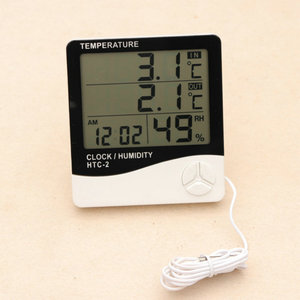 Termómetro Digital portátil de alta precisión para interiores/exteriores, medidor de humedad, pantalla grande, Sensor de temperatura de batería - Product Image 5