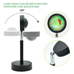 Uzaktan kumanda ile LED gün batımı lamba 16 renk RGB APP UFO gökkuşağı Led gece ışığı gün batımı ışık - Product Image 6
