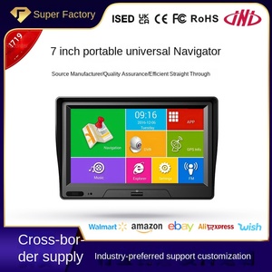 Sistema de navegación GPS automático portátil PND Android de 7 pulgadas Grabadora de conducción de automóviles/camiones todo en uno Garantía de 1 año - Product Image 5