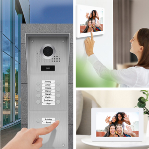 1080P Smart <strong>Video</strong> Doorphone with High Resolution 4-Wire Color Camera WiFi Network Monitor and Gate <strong>Intercom</strong> Security Function - Product Image 2