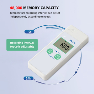 AB-10C Mini USB Digital termómetro registrador de datos de medida de-30 ~ 70Temp-Recorder de Sensor para refrigeración de la cadena de frío de los laboratorios - Product Image 6