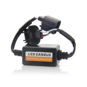 Canbus LED H7ข้อผิดพลาดถอดรหัส H4ไฟหน้าแบบ LED ชุดหลอดไฟสำหรับรถหมอกไฟ H7 9005 9006 9012 Anti-Flicker อะแดปเตอร์ - Product Image 5