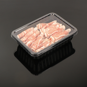 Wholesale Vacuum <strong>Thermoformed</strong> White PP Food <strong>Tray</strong> for Meat Packing Container