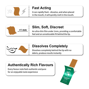 Oem tập trung và bộ nhớ hỗ trợ bằng miệng Dải với l-alpha-gpc/Omega-3/phospholipids não sức khỏe bằng miệng màng mỏng bổ sung - Product Image 3