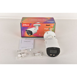 Dahua 4MP Poe telecamera di sicurezza IP Full Color visione notturna Bullet con tecnologia di rete IPC-HFW2439S-SA-LED-S2 microfono integrata - Product Image 1