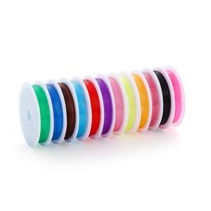 桃生0.6-1.0mm12彩色松紧线套装diy手链项链串珠专用厂家批发 - Product Image 5