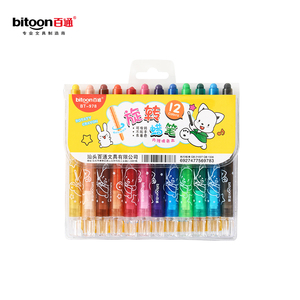 Bán buôn 12 màu sắc đóng hộp bút chì nghệ thuật thiết lập trẻ em Sơn & vẽ văn phòng phẩm Kit sáp dầu pastel chất liệu cho hàng thủ công - Product Image 5