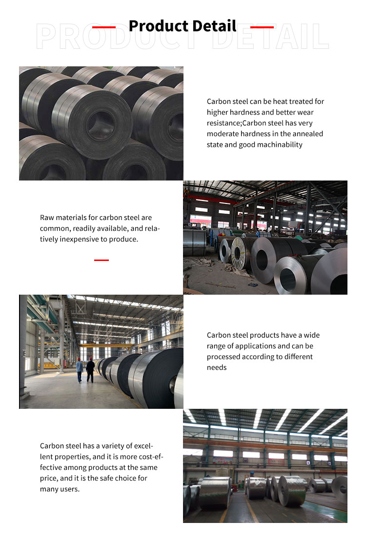 Hot Selling A106 A283 A285 Q195 Q235 Q245R Q265 Q275 Q235 High Carbon Mild Steel Sheet Plate Coil 1