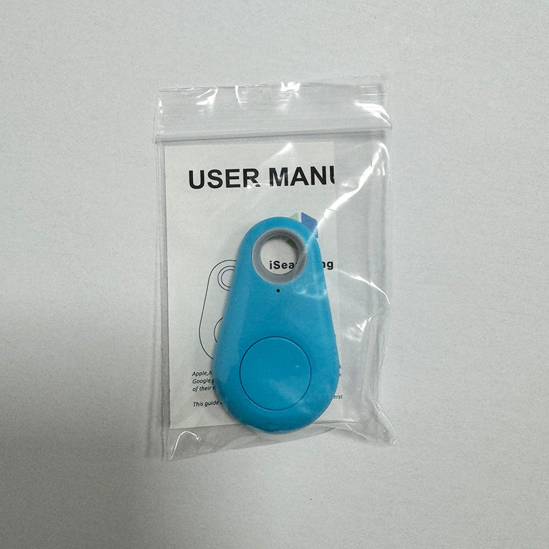 Goutte d'eau bleu + sac pe + manuel d'instructions