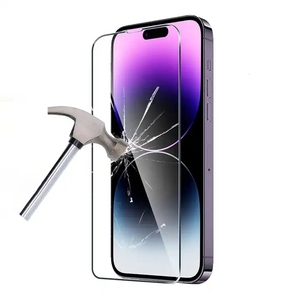 9H anti-patlama temperli cam iPhone 15 Pro Max 14 artı 13 12 Mini 11 ekran koruyucu iPhone X XR XS Max koruyucu Film - Product Image 1