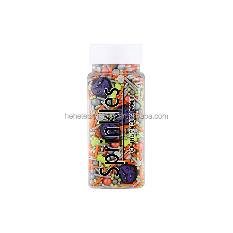 DIY home baking wholesale Halloween graffiti candy mix bake ingredient edible decoration sprinkles candy for cake decoration