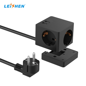 kEMA CE证书16A电源立方体USB多插座220v-250v，带3USB C型充电器 (17W) 台式扩展插座 - Product Image 4