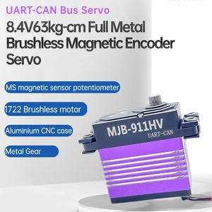 UART-CAN Bus Servo MJB-911HV 8,4 v51kg-cm alta tensione Brushless digitale Encoder magnetico Servo per aeroplani RC - Product Image 2