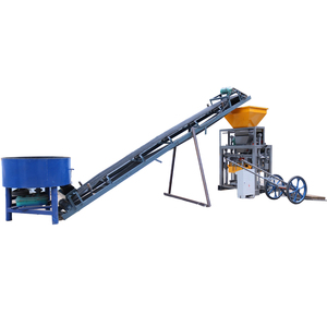 Qt4-35B Automatic Manual Concrete Paver Brick Maker Cement Production <strong>Line</strong> <strong>Building</strong> <strong>Block</strong> Making <strong>Machine</strong> - Product Image 2