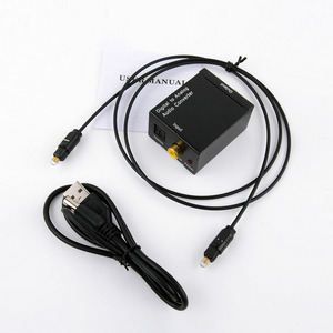 Decodificador de sonido de audio digital DTS óptico a analógico 5.1CH coaxial a 2RCA duradero - Product Image 1