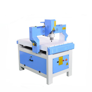 高速数字2d 3d 3轴2000毫米木路由器金属和黄金大理石cnc雕刻机 - Product Image 3