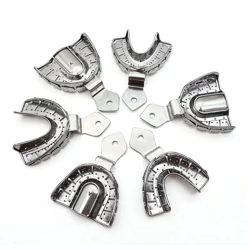 Manufacture Wholesale Stainless Steel S/M/L Upper Lower Dental Implant Tray
