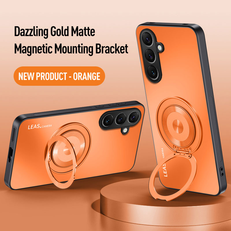 Orange - Étui + Support