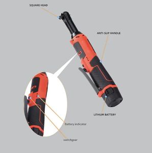 ชุดประแจวงล้อไฟฟ้าไร้สายแบบชาร์จไฟได้เกรดอุตสาหกรรม12V พร้อมแรงบิด40N .m และไดรฟ์1อิน - Product Image 5