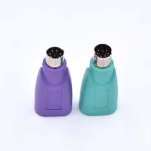 1对键盘鼠标PS2 PS/2至USB适配器转换器，用于usb键盘鼠标 - Product Image 2