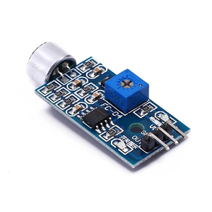 Módulo de sensor de detección de sonido de Voz 3 pines vehículo inteligente Robot helicóptero avión Coche - Product Image 3