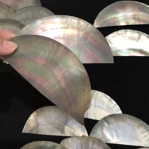 Wholesale Black Sea <strong>Shell</strong> Mother of Pearl <strong>Shell</strong> Crafts Mother of Pearl Raw <strong>Shells</strong> for Furniture Musical Instruments - Product Image 2